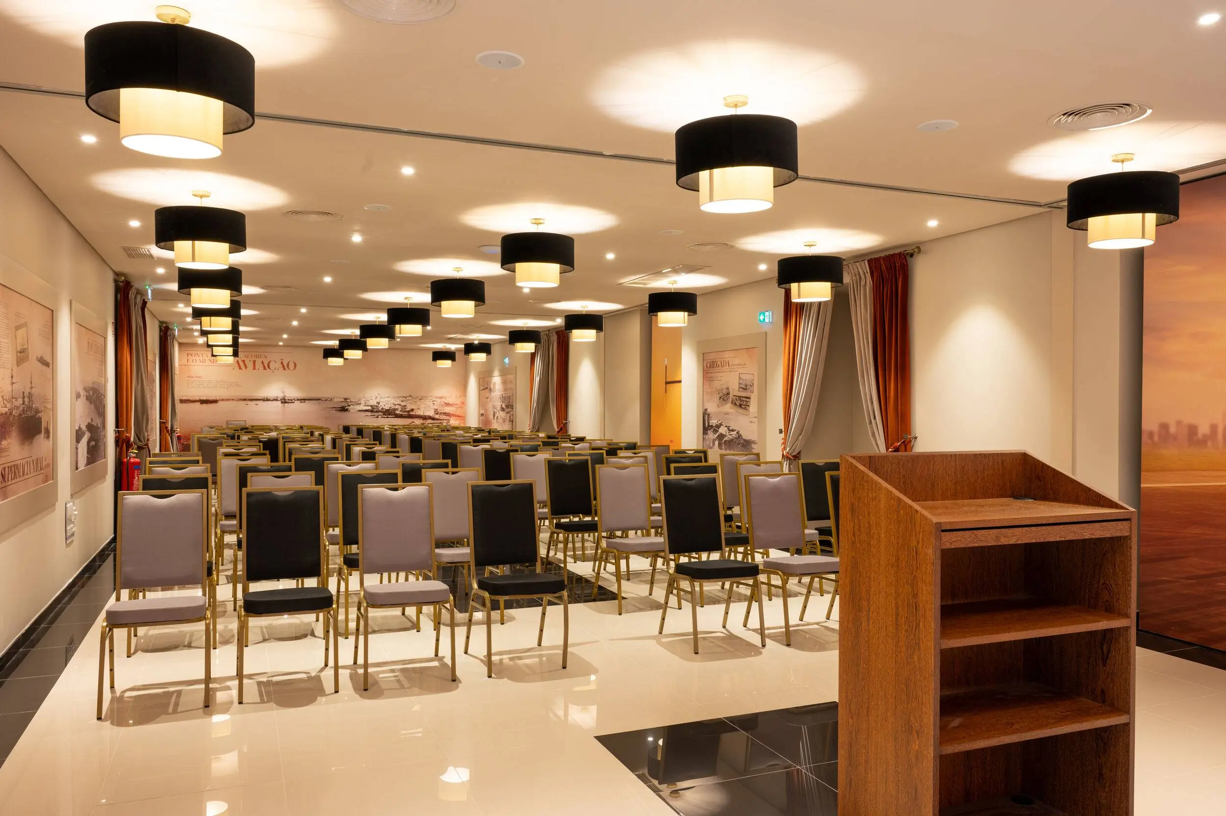 Hotel VG SMiguel Sala de Aviação 1 + Sala de Aviação 2 + Sala de Aviação 3