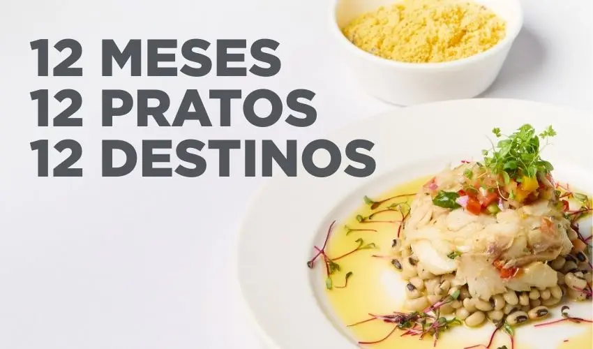 12 meses 12 pratos Brasil