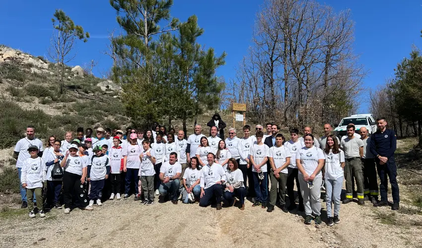 Ação de reflorestação no Parque Natural da Serra da Estrela