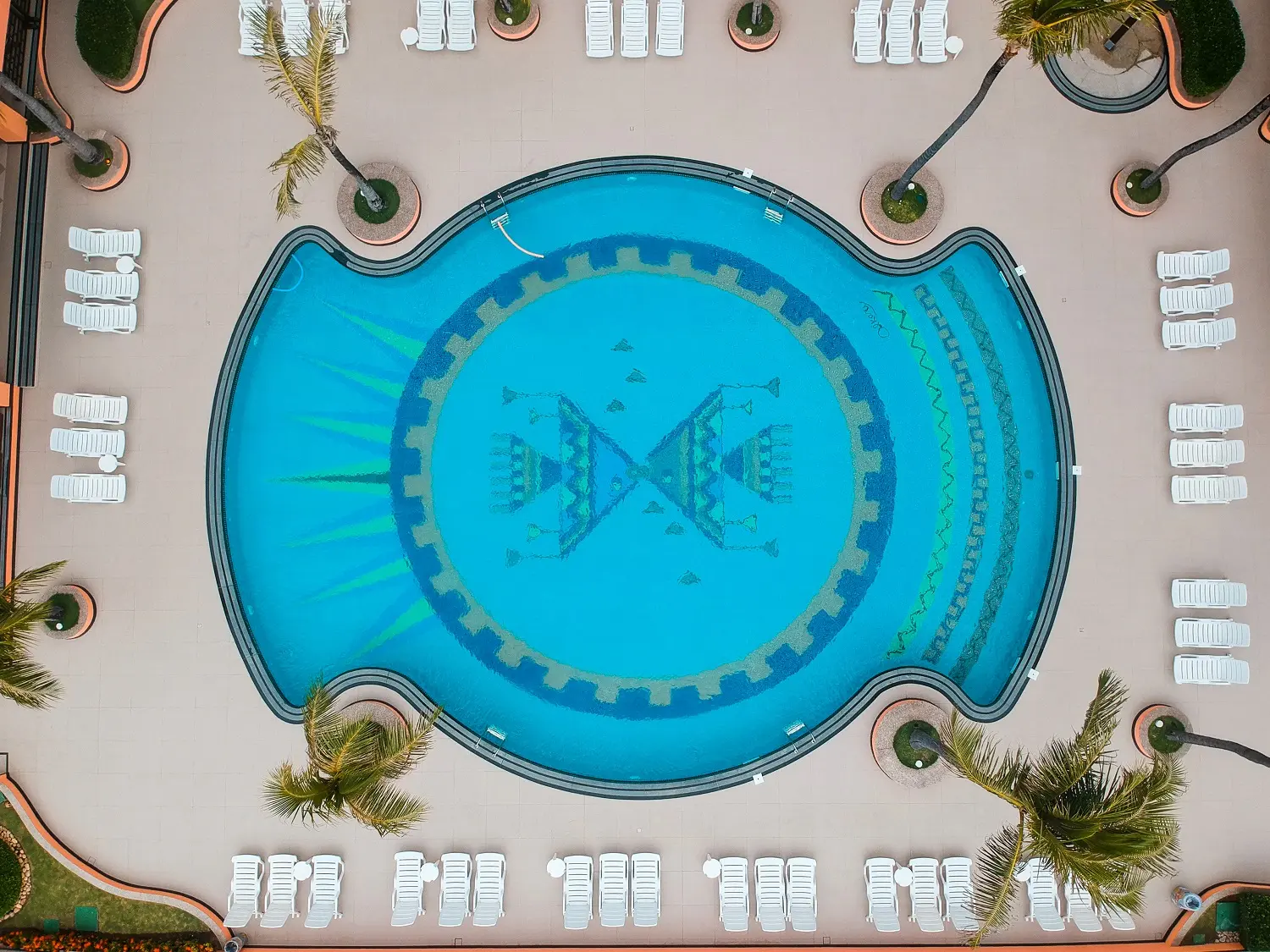 Vila Galé Fortaleza - Vue Aérienne - Piscine