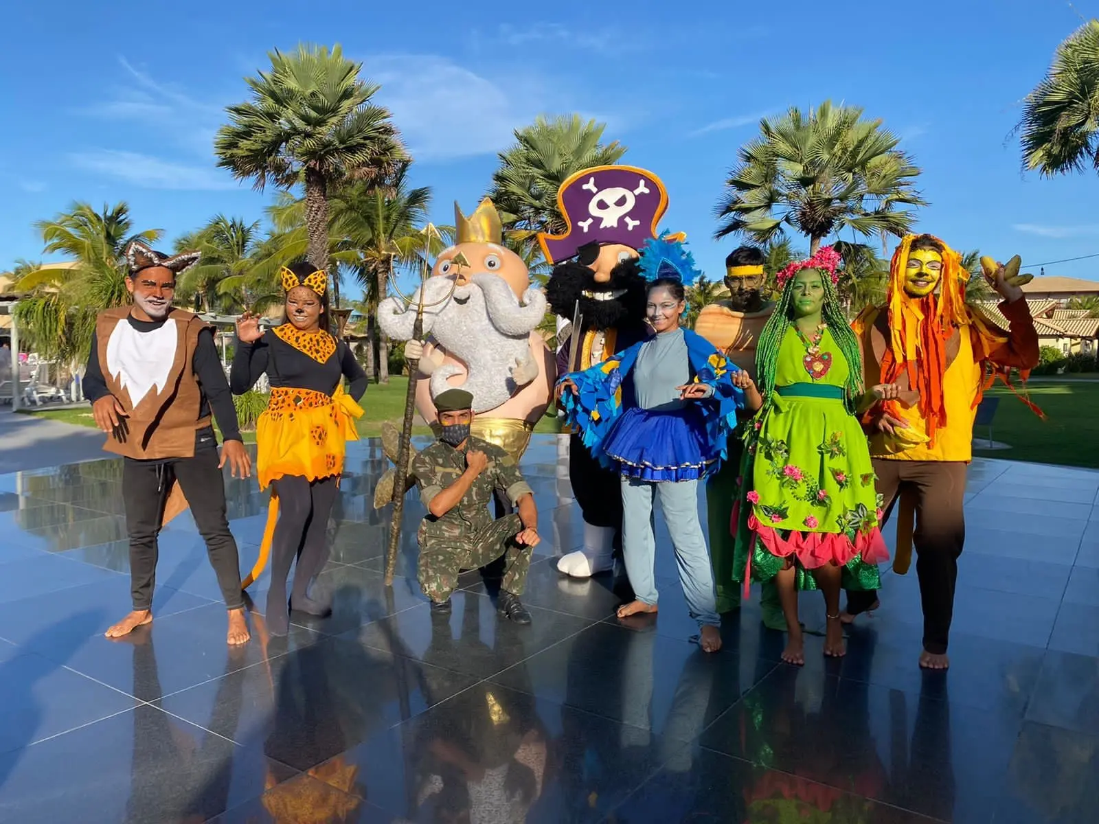 Vila Galé Alagoas realiza festa para 600 crianças de Barra de Santo António